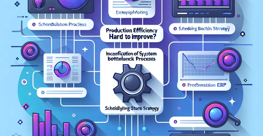 生产效率难提升？ERP 系统瓶颈工序识别与排产策略